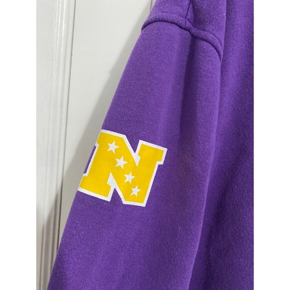 Minnesota Vikings 1/4-Zip Sweatshirt Size XL - Picture 4 of 9